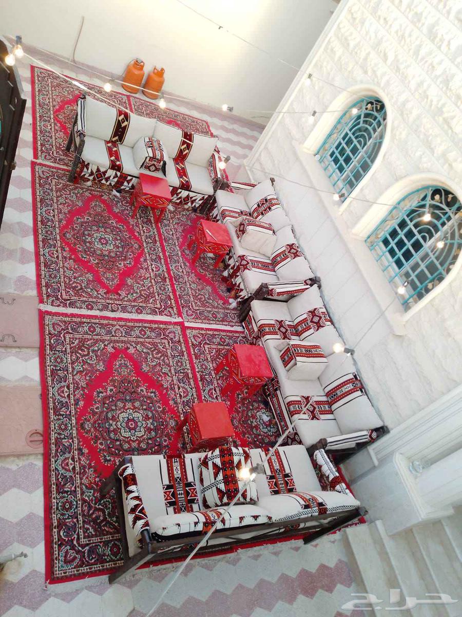 تاجير دفايات وجلسات خيام شعبي بيوت شعر64474107041410113