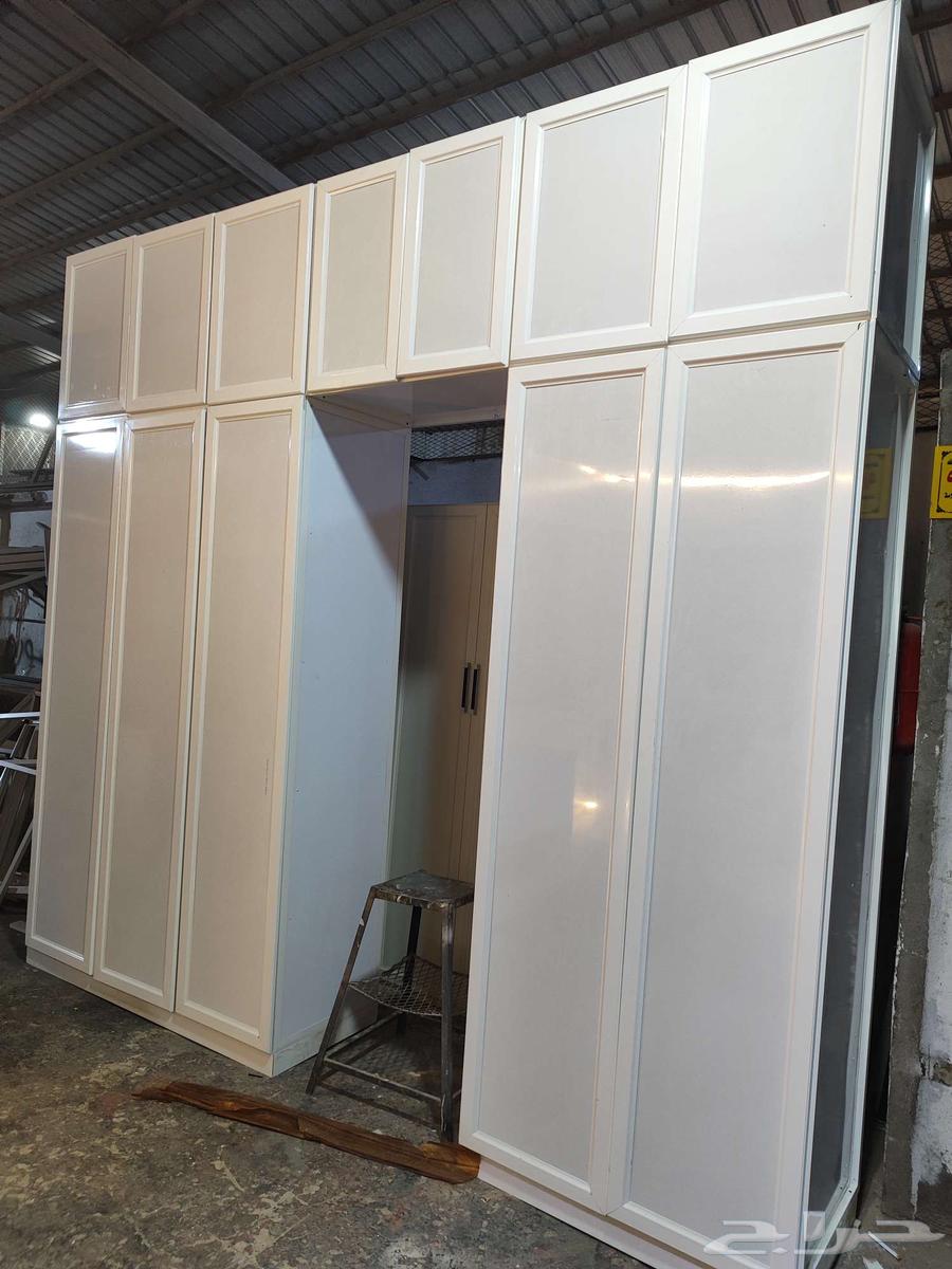 تفصيل دواليب ملابس مطابخ جميع اعمال الامنيوم64474329944193110