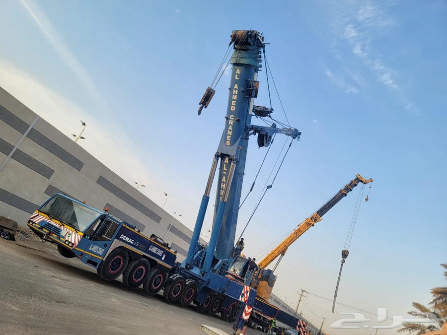 كرين للايجار اليومي والشهري رافعه شوكيه للايجار تأجير المعدت64474345389185113