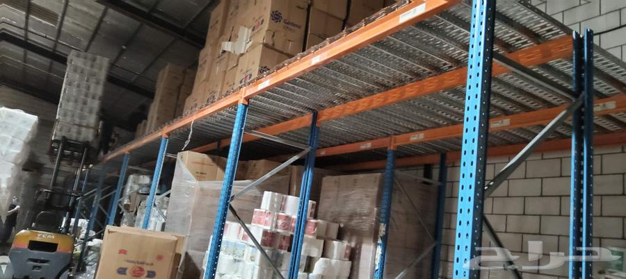 Used and new heavy-duty shelves with a load capacity of 2 tons, platforms, disassembly, and assembly64474139447681113