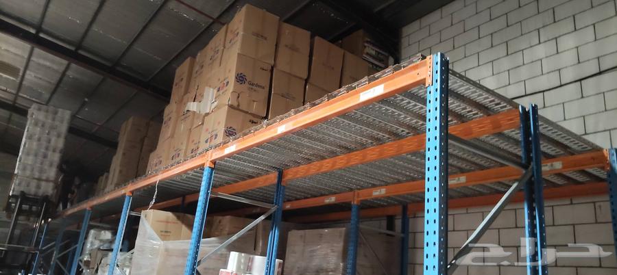 Used and new heavy-duty shelves with a load capacity of 2 tons, platforms, disassembly, and assembly64474139447681114