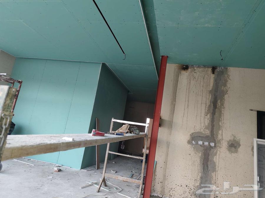 جبس بورد اسمنت بورد قواطع وزنيات اليزر تدعيم  100 10064474218099715111