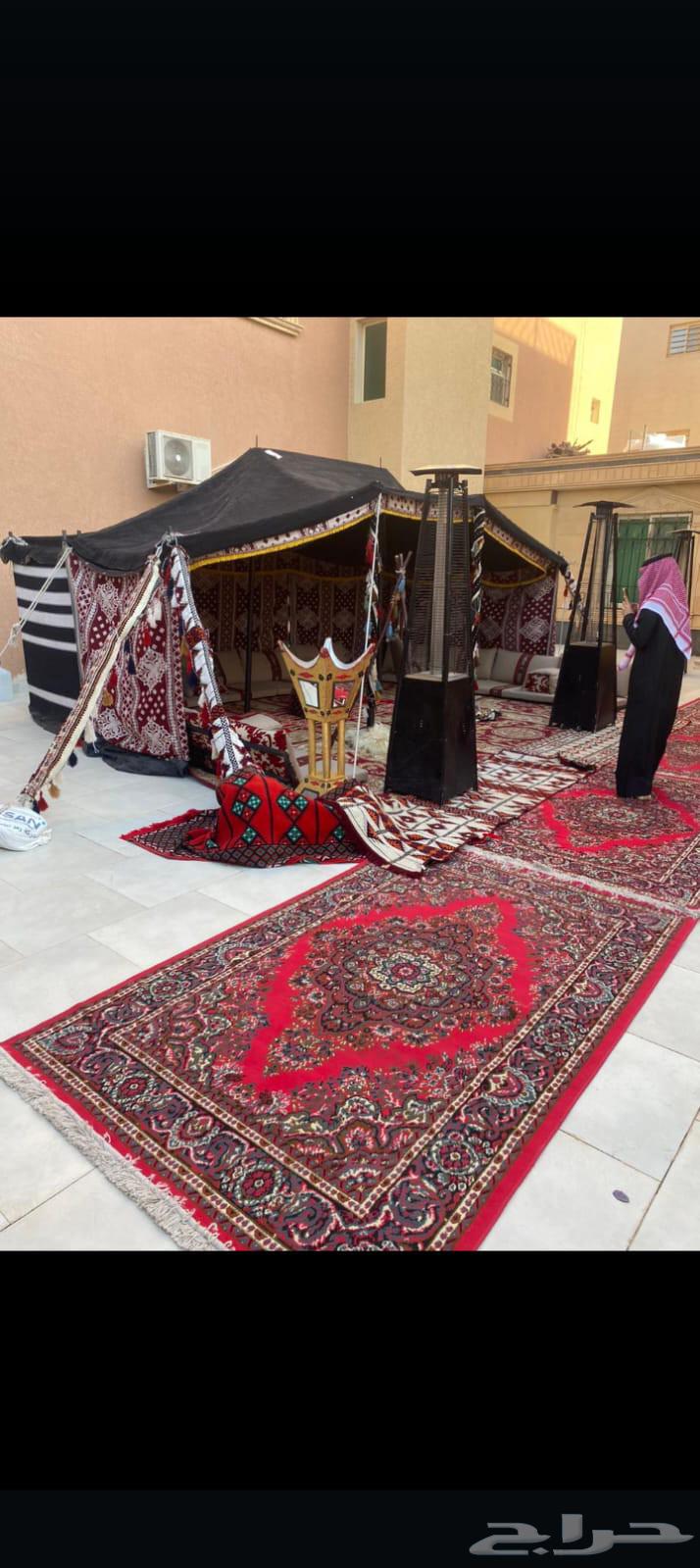 تاجير دفايات وجلسات خيام شعبي بيوت شعر64474107041410114