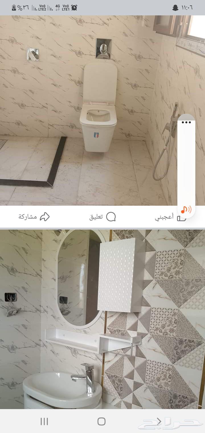 السلام عليكم موجود معلم سباكه ولياسه وتشطيب كامل في جميع أنح64474218015491113