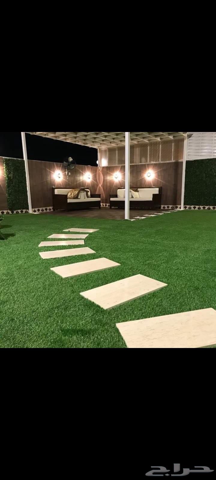 Al-Ahsa landscaping artificial grass sitting area64474345801219111