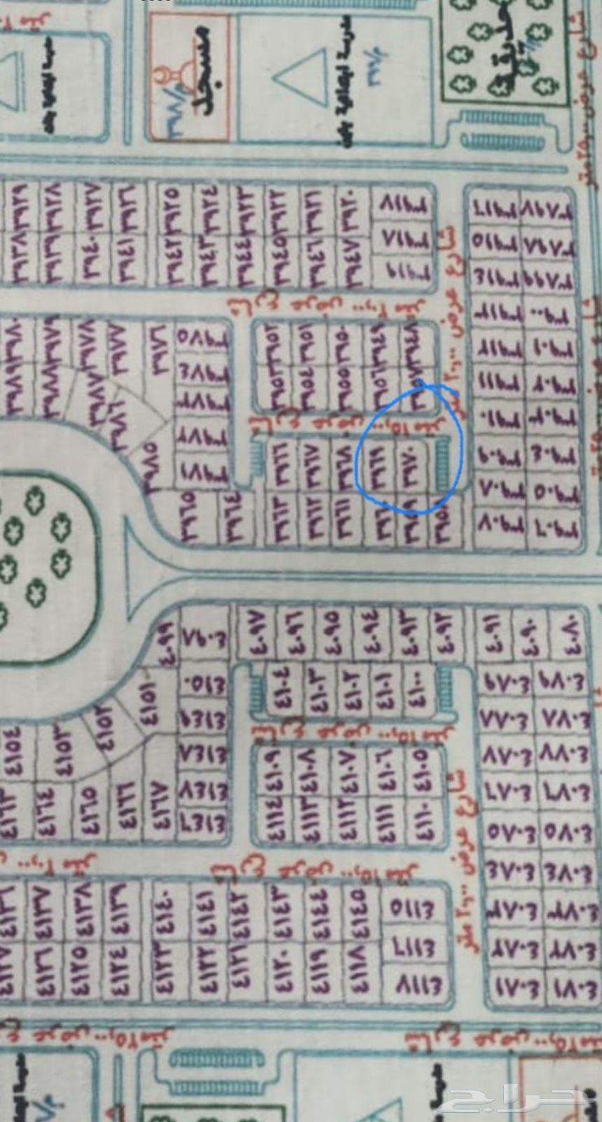 ارض مفرزه للبيع مخطط 964473947707779112