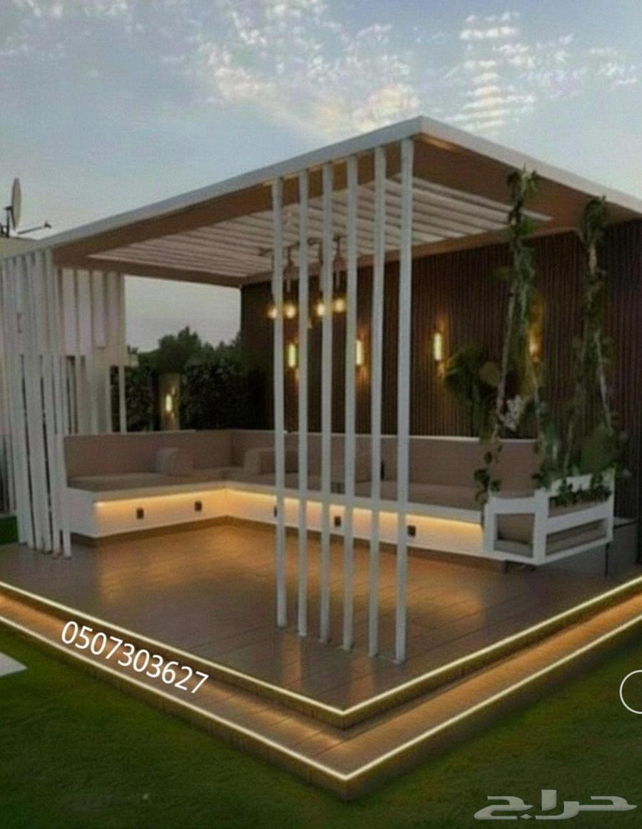 مظلات وسواتر -سندويش بانل برجولات هناقر64474283110785110