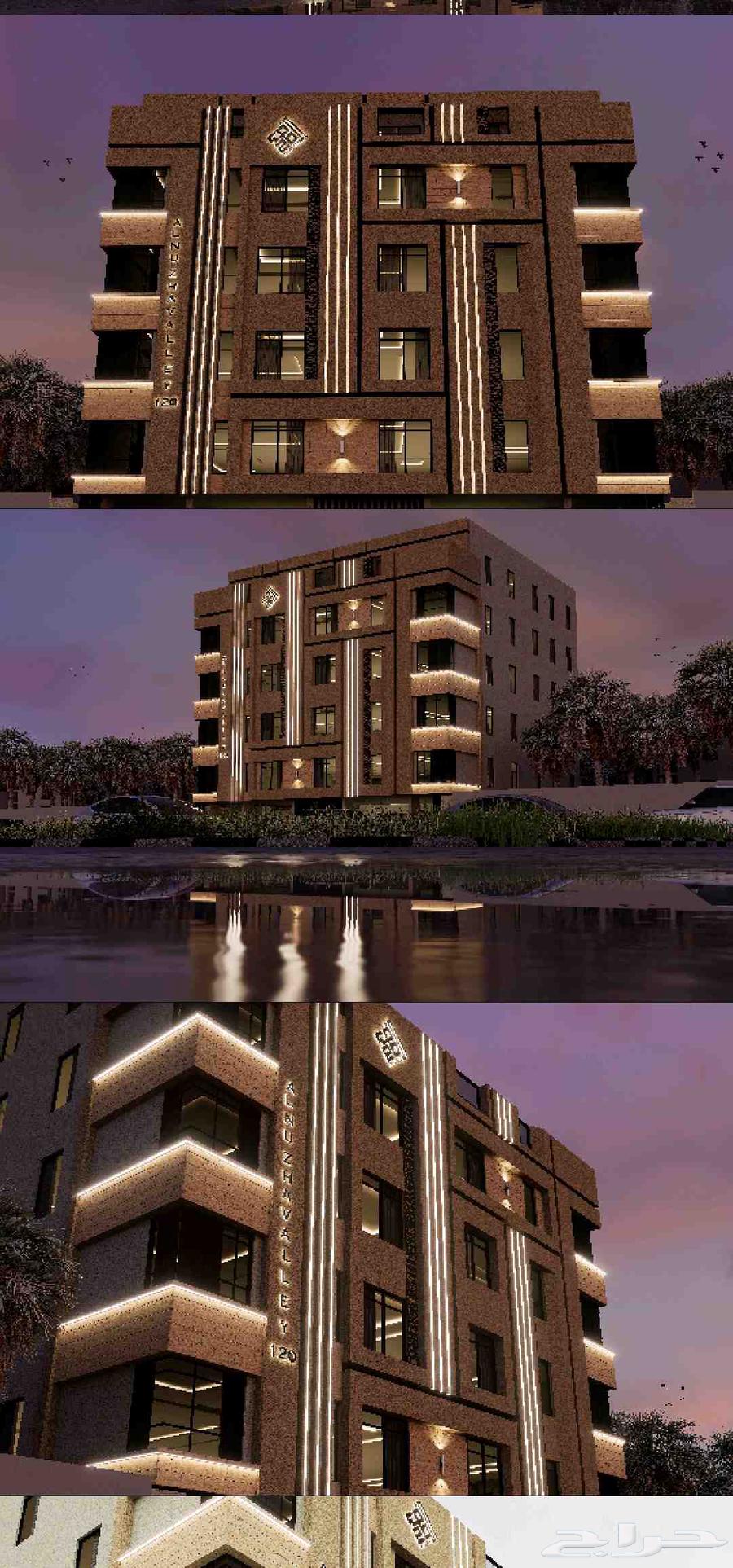 شقق استثماريه وسكنيه في حي النزهه تبدا من 345 الف موقع مميز64487021321089112