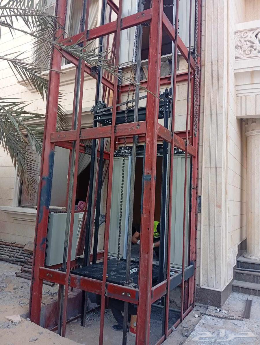 Implementation and installation of a metal tower for an electric elevator by Al-Rawad Elevators Company64487152014338112