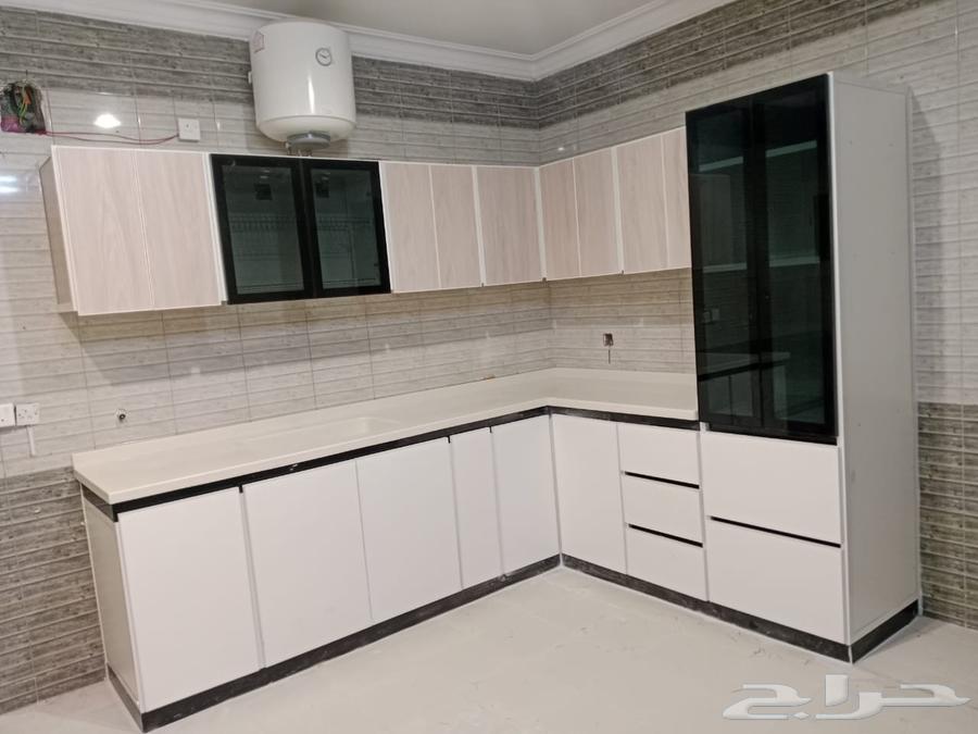 مطابخ المنيوم تفصيل رخام صناعي64487263056131110