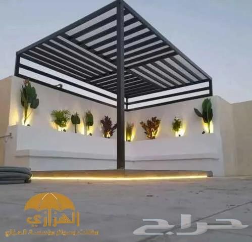 حداد سندويش بنل مظلات سواتر برجولات لكسان64481463226755113