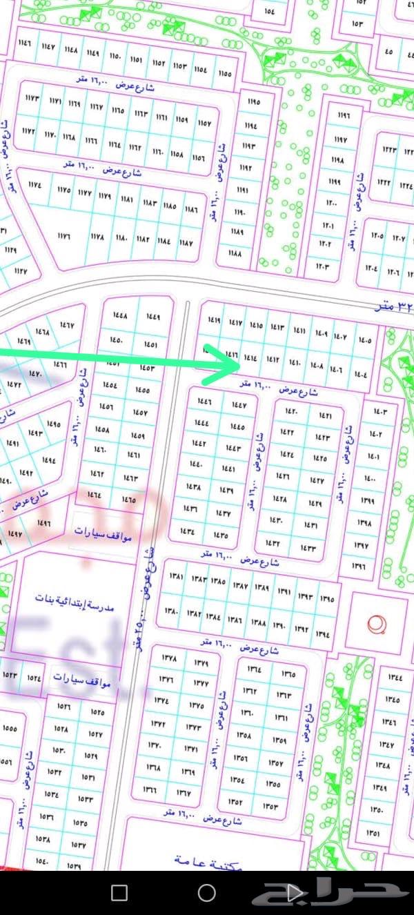 Lowest price in the market for sale, half plot of land in Jawharat Al-Aroos 2K, Al-Jazeera district64487053089921111