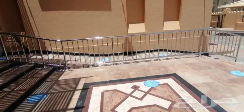 درابزين سلالم تایوانی اصلی از فولاد ضد زنگ 304 نقرهای64487055578497114