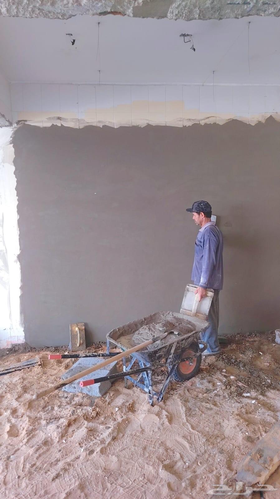 عنيزه هدم تكسير المباني ترميم تنسيق الحدائق عمال بناء تليس64487231787907111