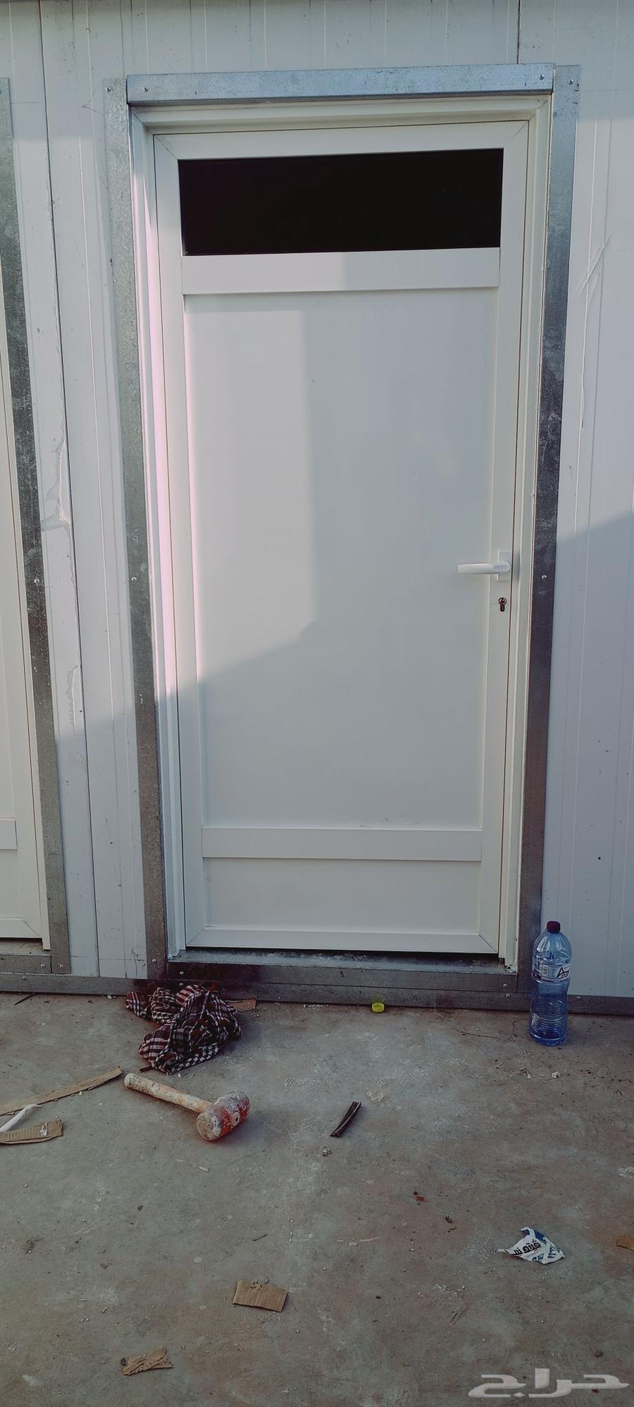 جميع انواع الامنيوم ابواب شبابيك مطابخ دربزين زجاج شاور64487262564737113