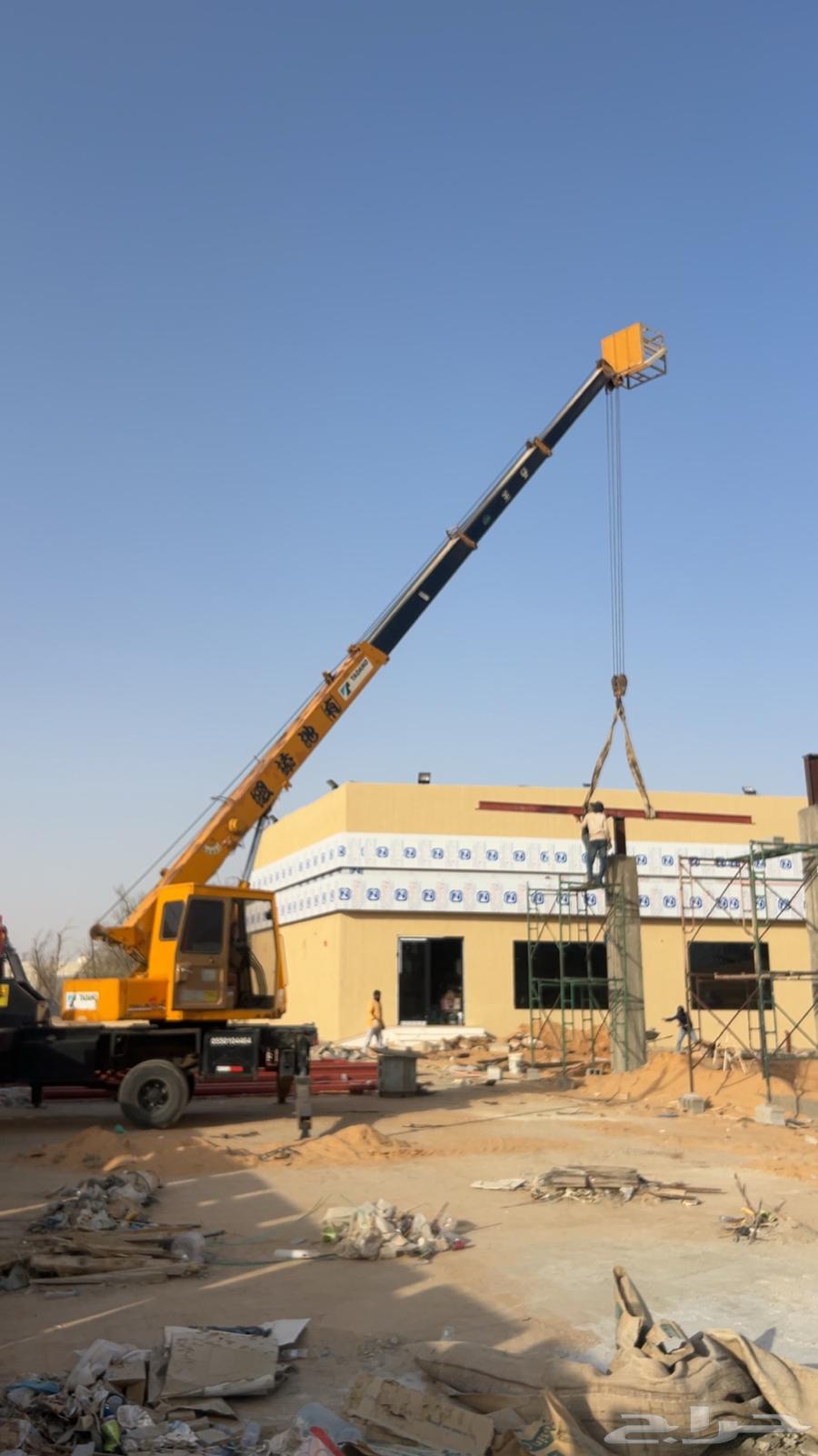 للايجار كرين 7طن وبوم ترك سله64493705414146113