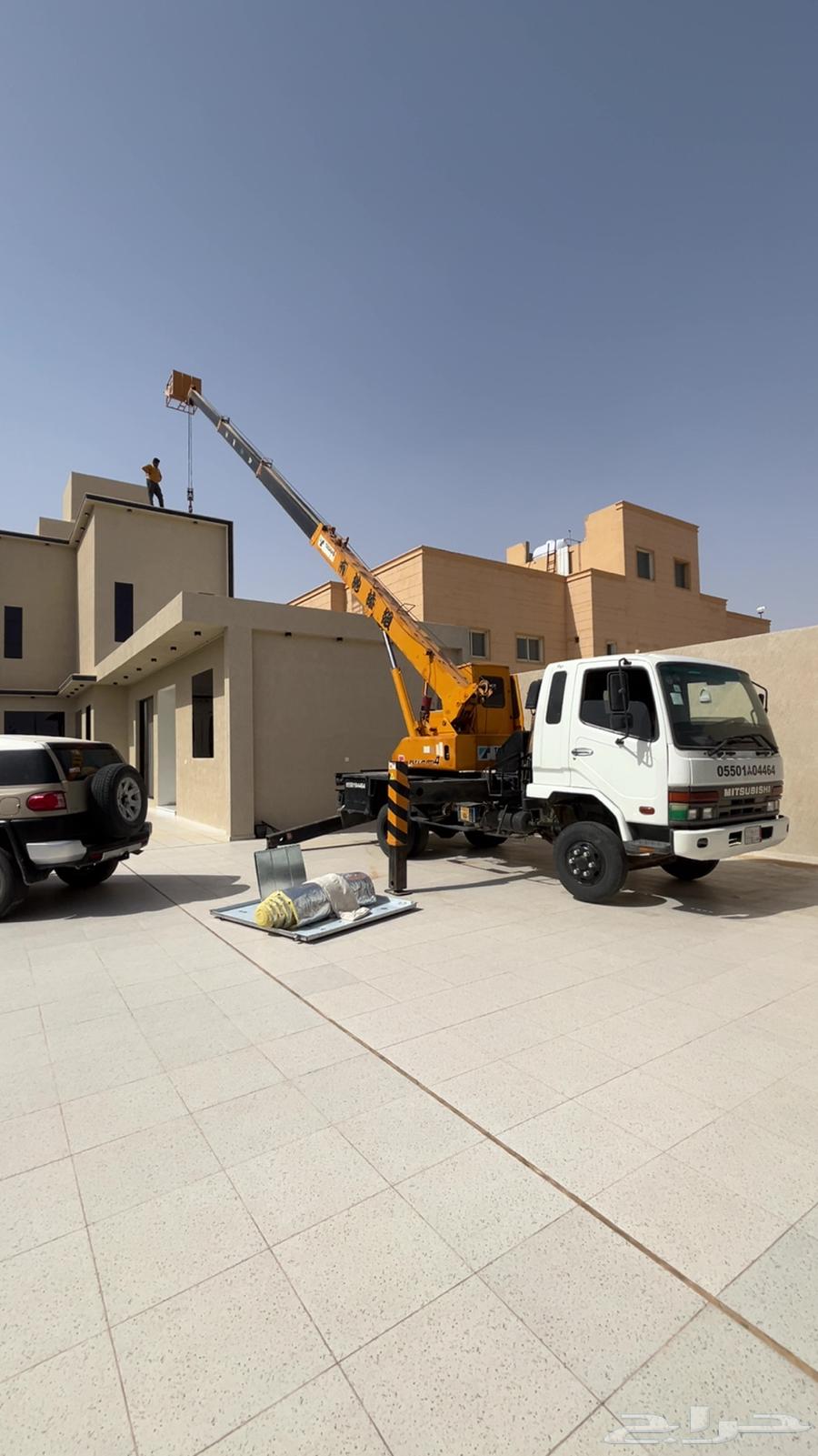 للايجار كرين 7طن وبوم ترك سله64493705414146114