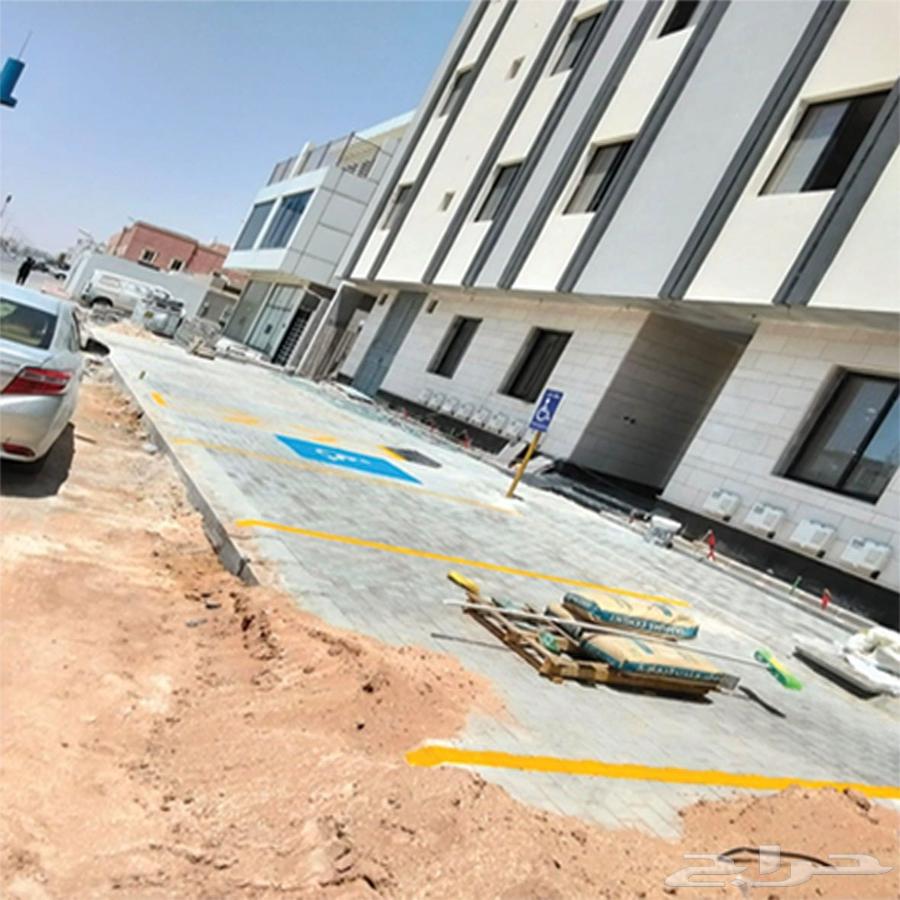 Parking layout with numbered parking spaces at a reasonable price64493675705601113