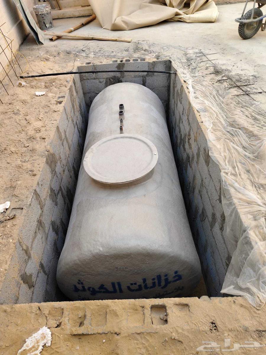 خزانات المياه الفيبر جلاس والبلاستيك البولي ايثيلين64493690161155110