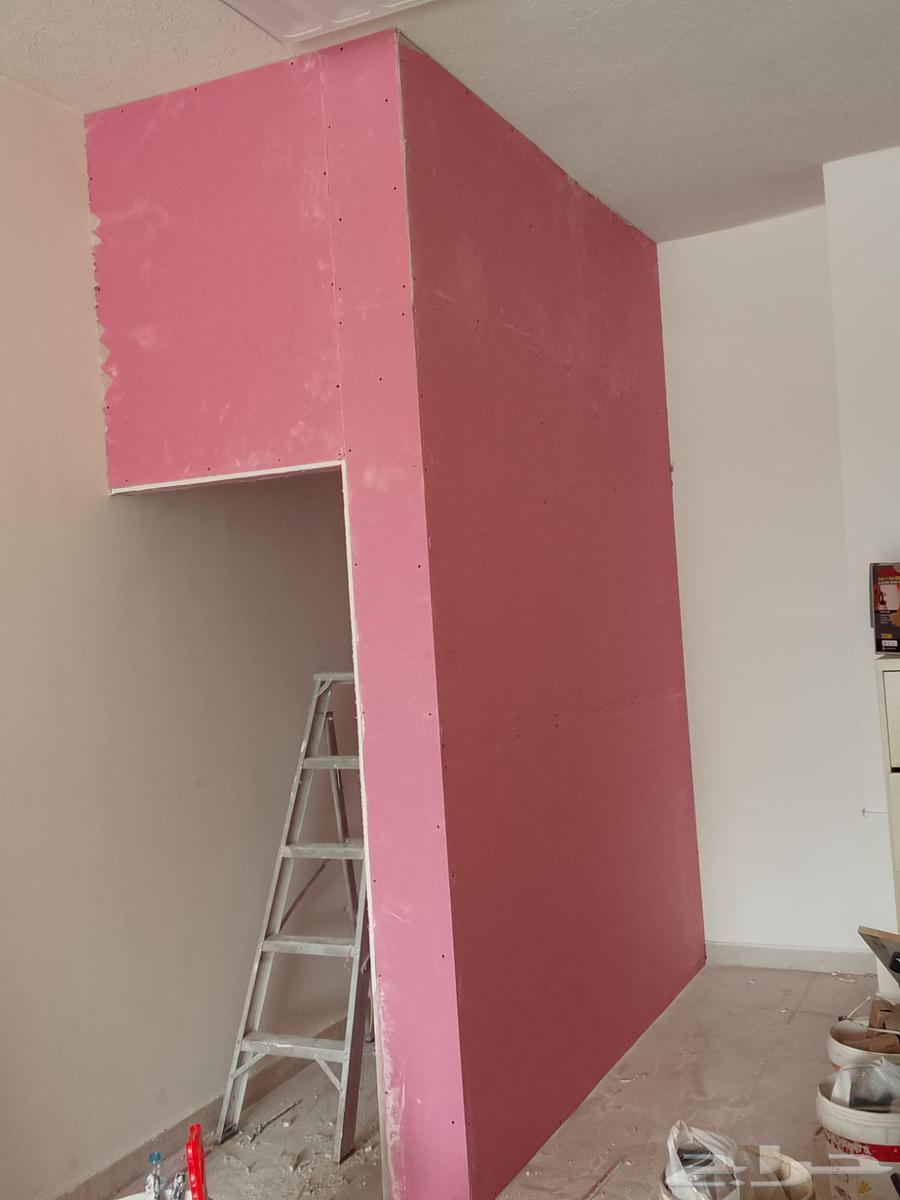 معلم جبس بورد معلم اسمنت بورد فني جبس فني اسمنت64493707093122110