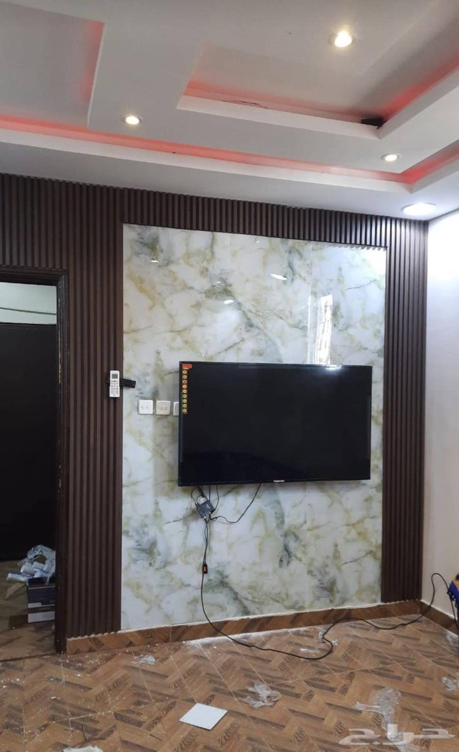 Painting and gypsum board decorations, substitute for chipboard, substitute for marble, restoration64501699251715112