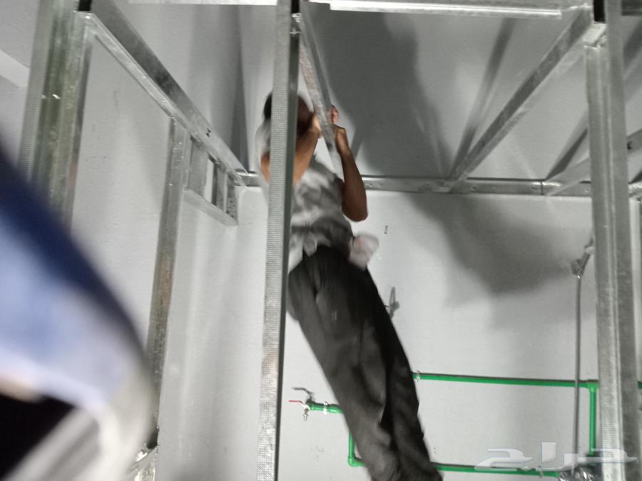 معلم جبس بورد معلم اسمنت بورد فني جبس فني اسمنت64493707093122114