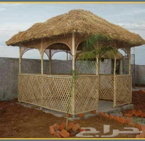مظلات أفريقية من القش والخيزران والبامبو64501715268097112
