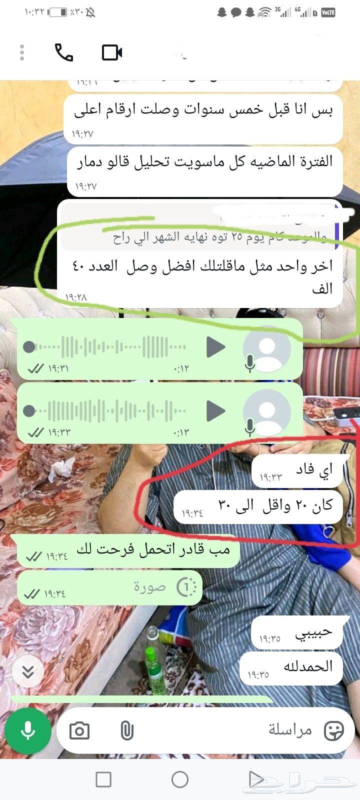 عدد الحيوانات المنويه أقل من 20 الف وبعد العلاج وصل 40 الف64493753768962110