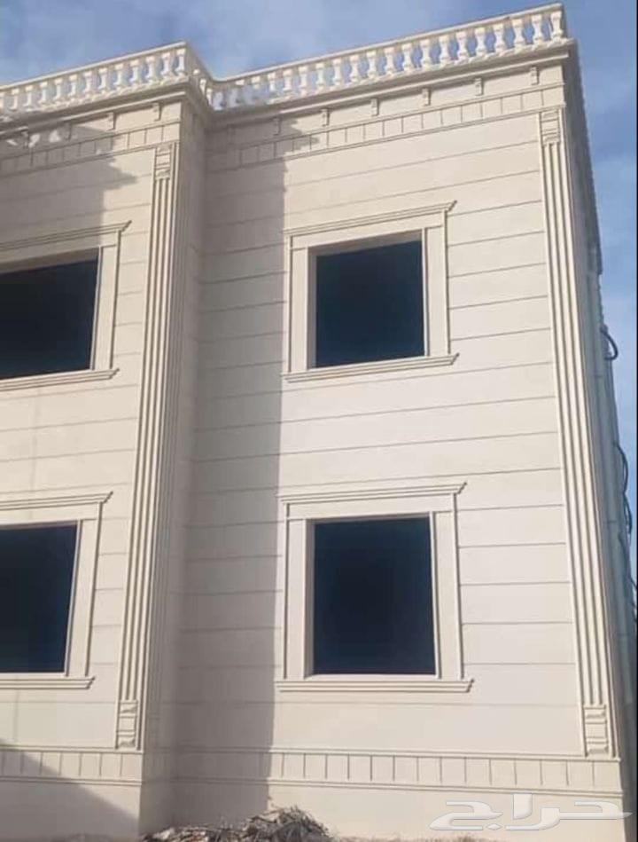 ديكورات لياسه ملونه خارجية اسمنتيه بطحاء الرياض بديل الحجر64493721386370114