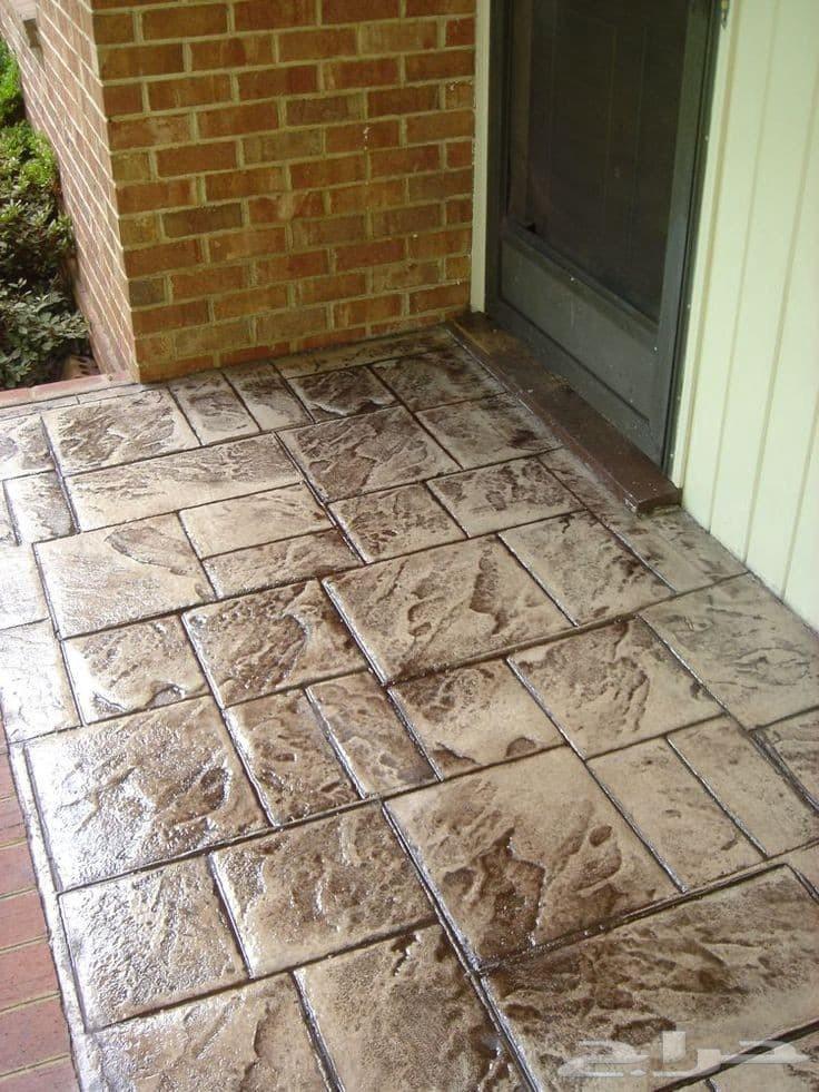 صبة الأرضيات الخرسانة المطبوعة الملونة STAMP Concert صبة ال64493675803521112