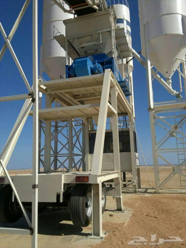 محطة خرسانه جاهزه متنقلة وبقدرة انتاجية 120 متر بالساعه64501602897027111