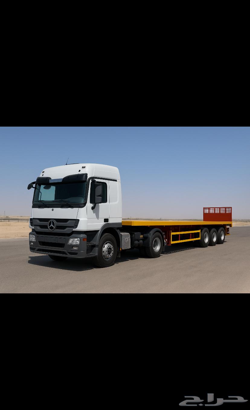 3-Axle Flatbed Truck for Daily Trips Inside and Outside Riyadh64501716479362112