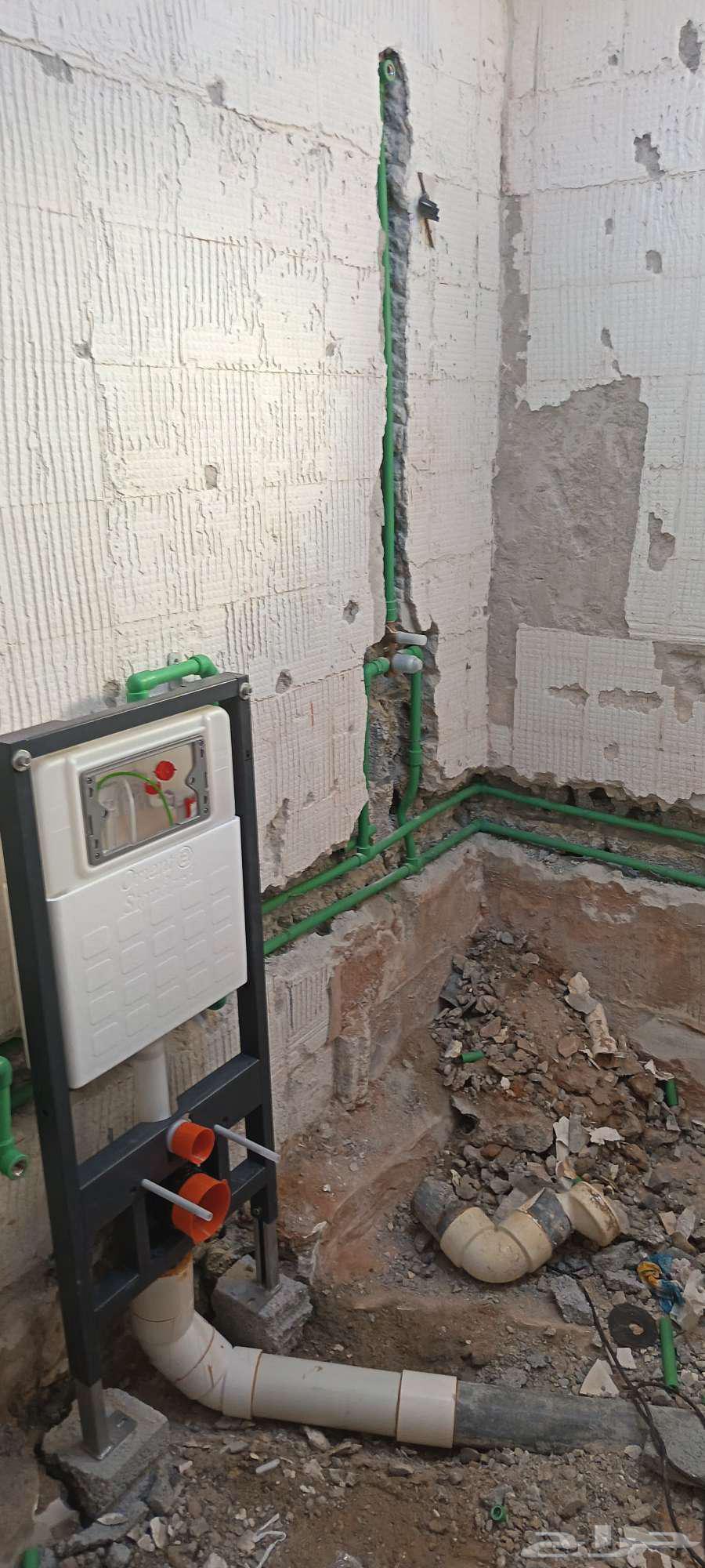 سباك الروضه الرياض تأسيس وتشطيب وصيانه وترميم كامل64501619871107111