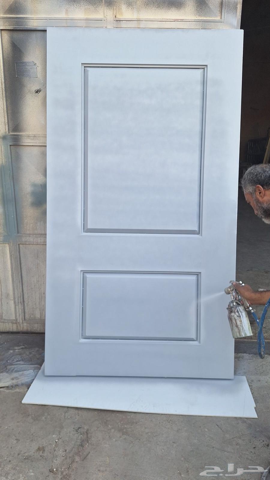 شغل حداد الرمال قادسي  مونسي  الجر مو  باب حديد جديد صيان64506330277251113