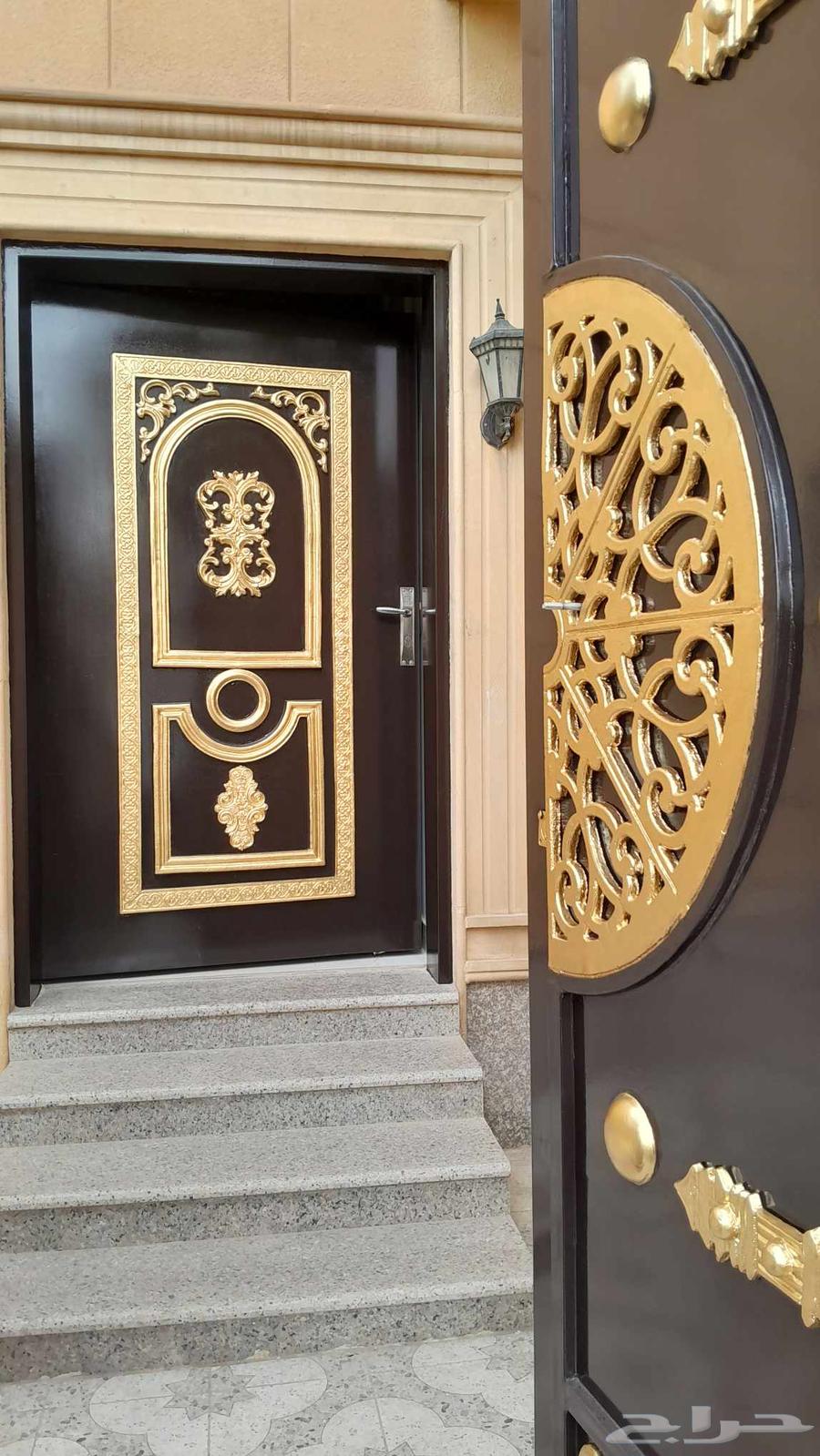 دهان ابواب حديد ناري وزيتي رش ابواب64506362647426114