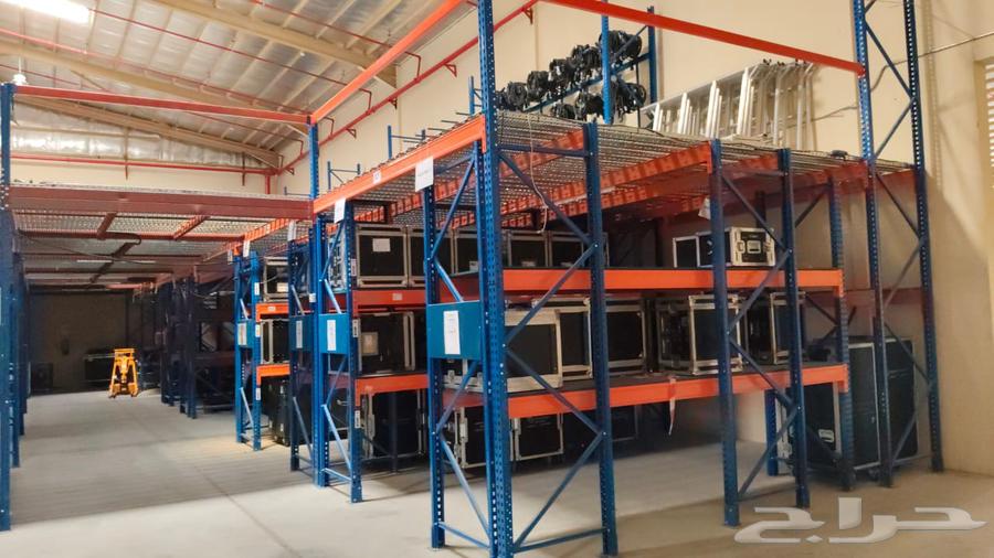 رفوف تخزين المستودعات الحمولات الثقيل والخفيف جديد ومستعمل64506331620481114
