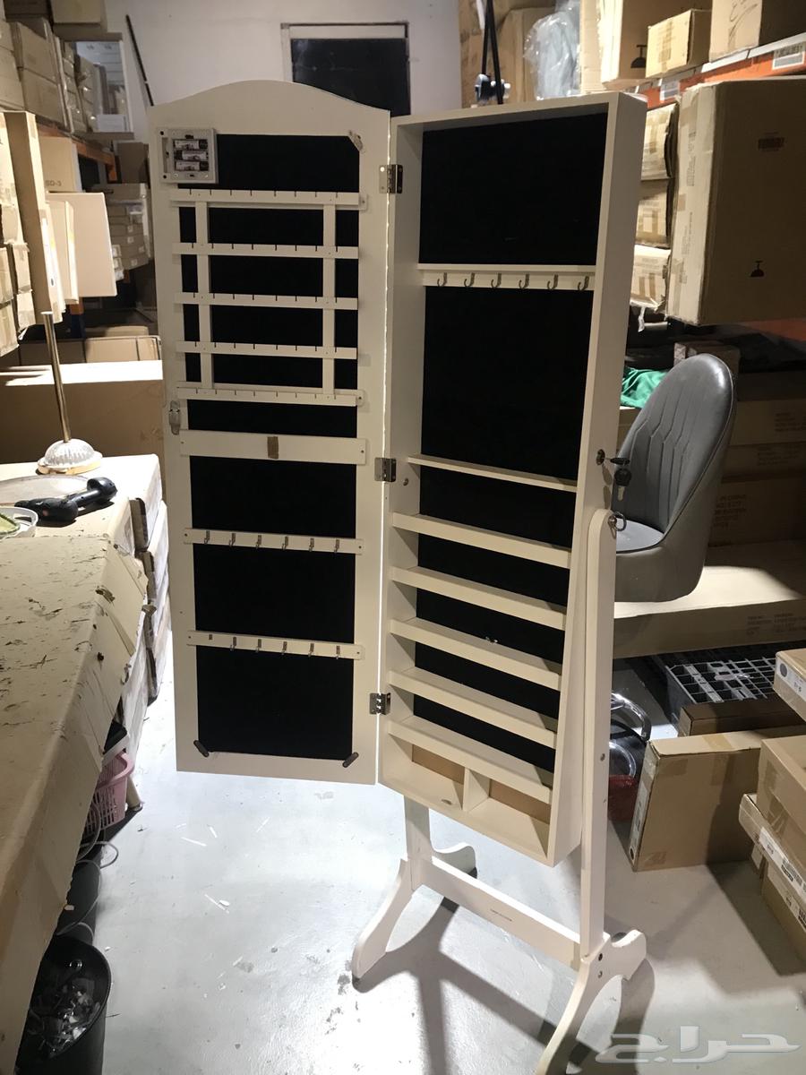 دولاب أكسسوارات بمرايا وأضاءة ليد64506429051779112