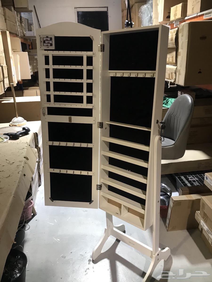 دولاب أكسسوارات بمرايا وأضاءة ليد64506429051779113