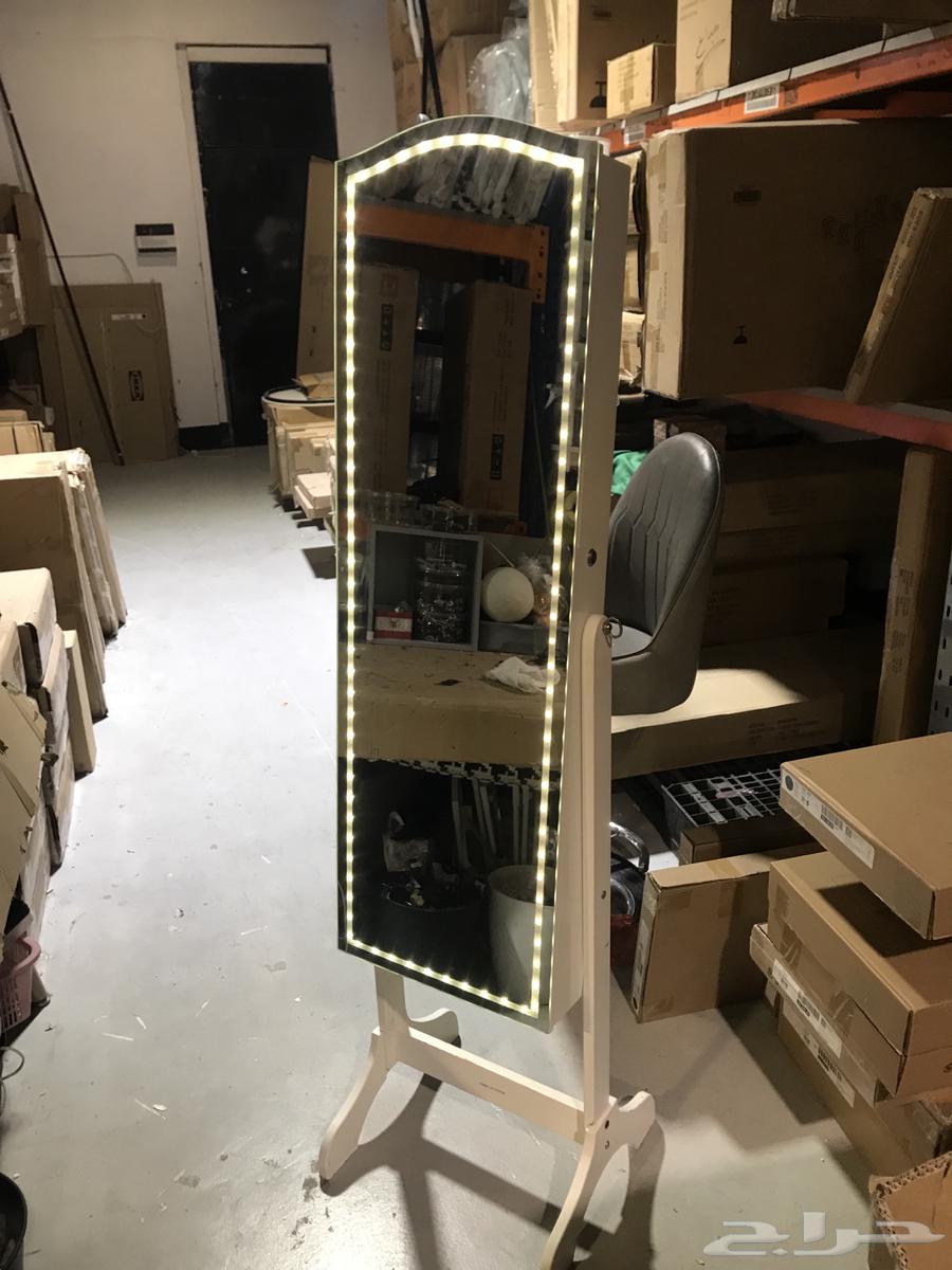 دولاب أكسسوارات بمرايا وأضاءة ليد64506429051779111