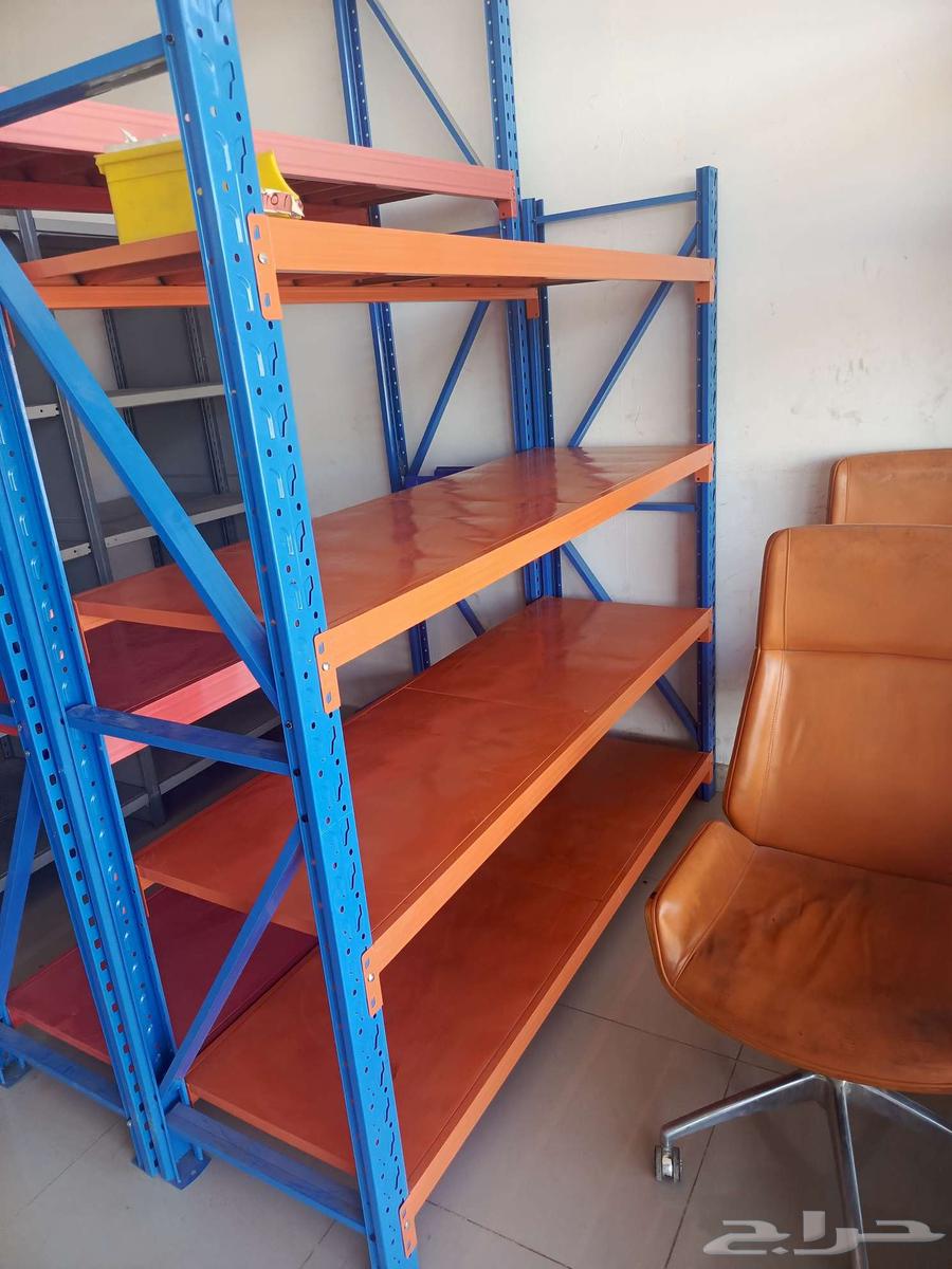 رفوف تخزين المستودعات الحمولات الثقيل والخفيف جديد ومستعمل64506331620481111