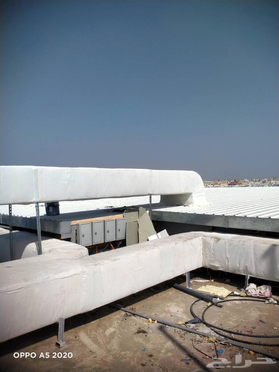 توريد وتركيب وحدات ودكت التكييف المركزي64506345810433111