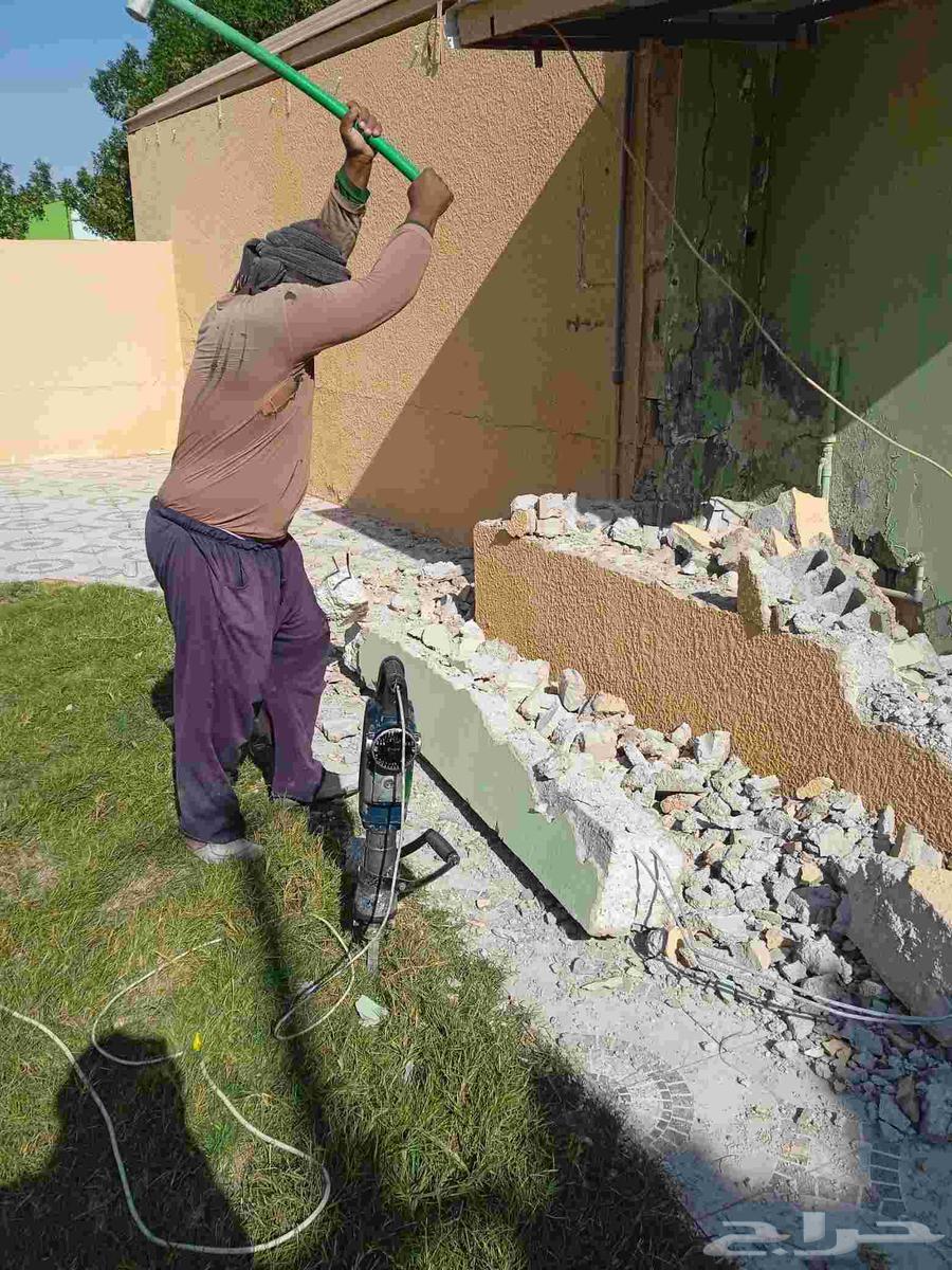 هدم الجدران وتكسير في القصيم64506490843010111