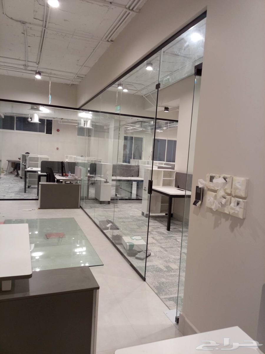 زجاج سكريت شورات دربزين صيانه وجميع انواع الزجاج والمنيوم وم64506232374913111