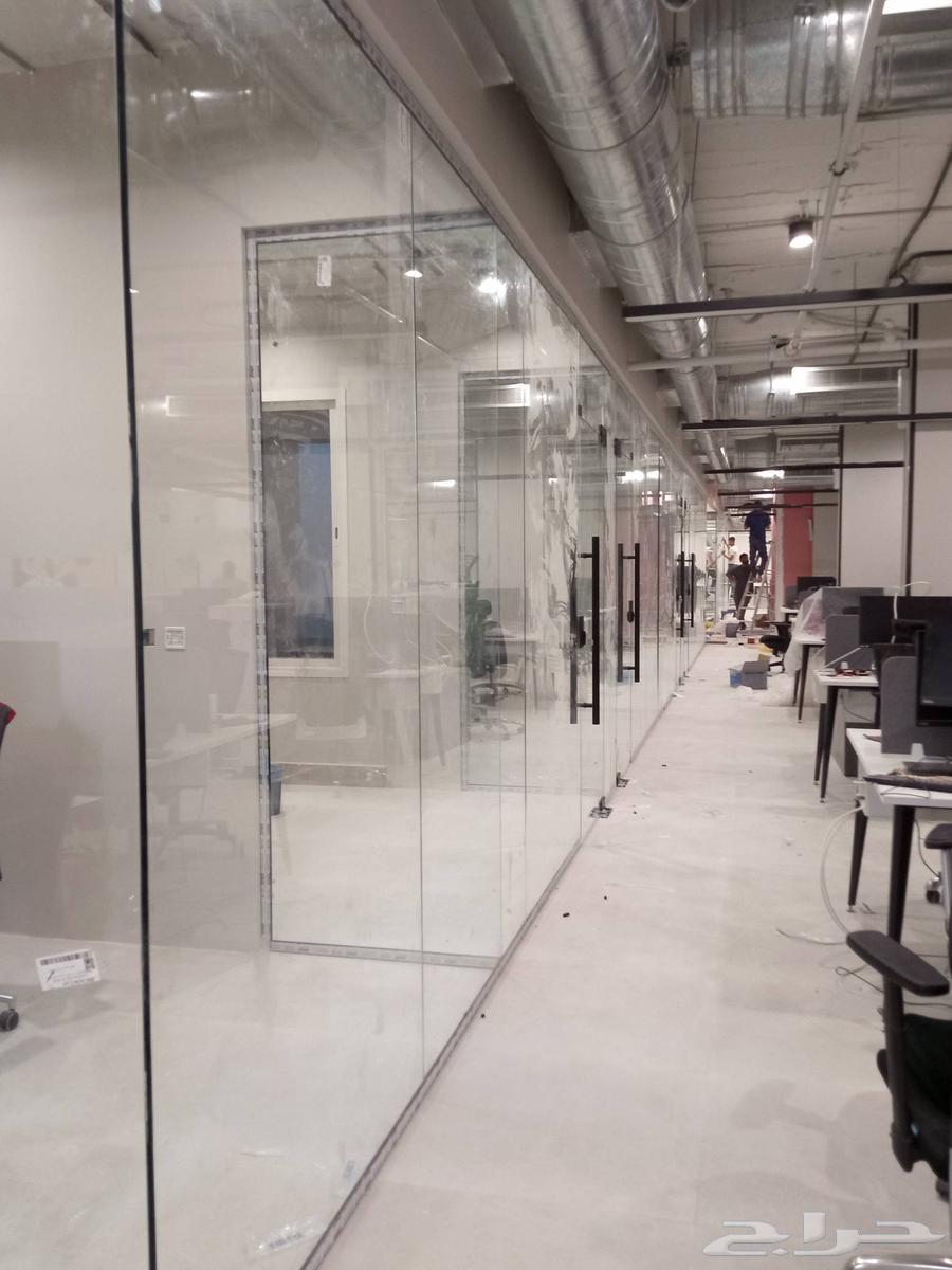 زجاج سكريت شورات دربزين صيانه وجميع انواع الزجاج والمنيوم وم64506232374913112