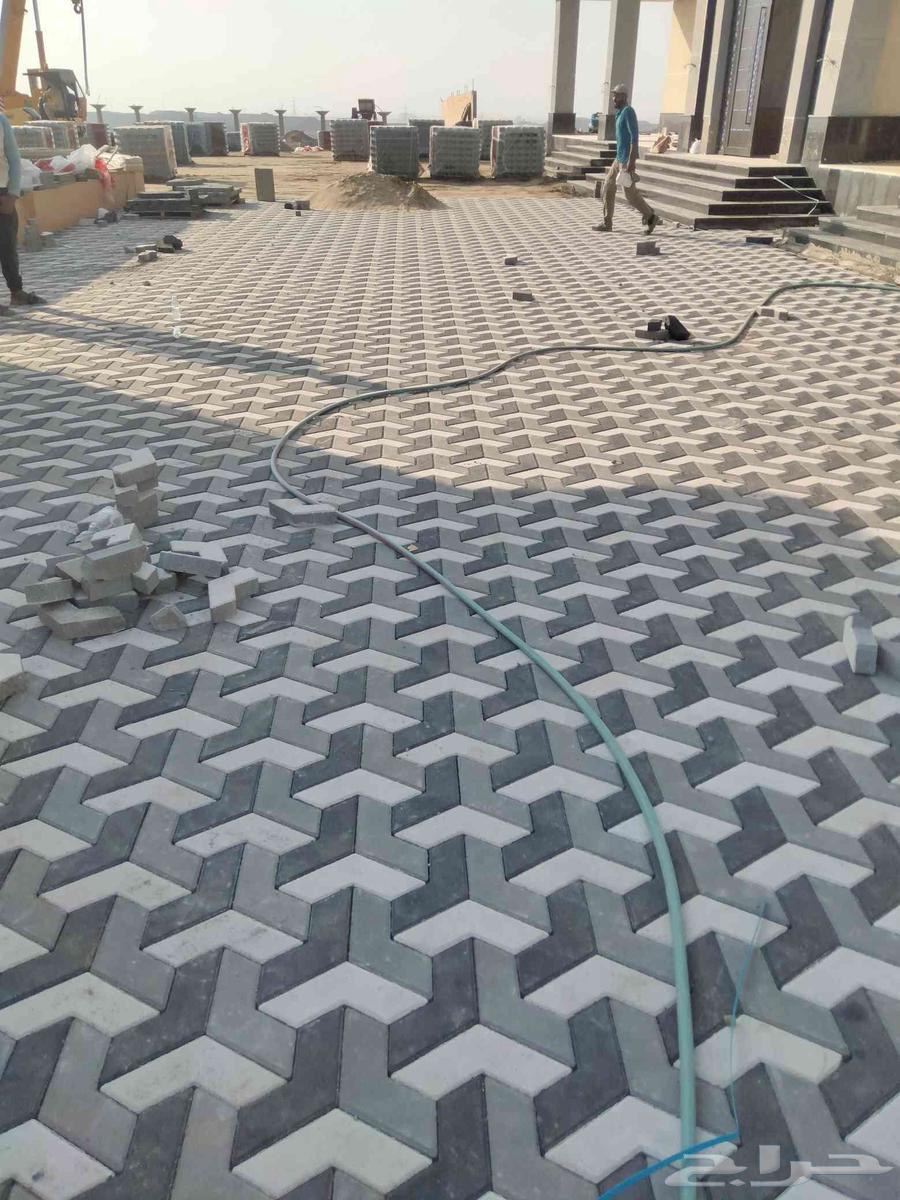 تركيب الانترلوك والبلدوره والبلاط64506459296643113