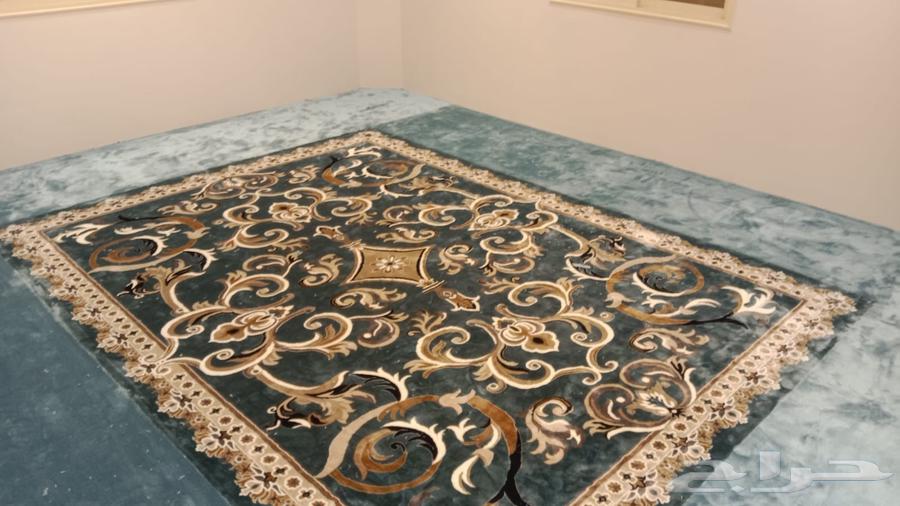 معلم تركيب تركيب فرش موكيت مشمع عشب صناعي مساجد فنادق اثاث64513525721218110