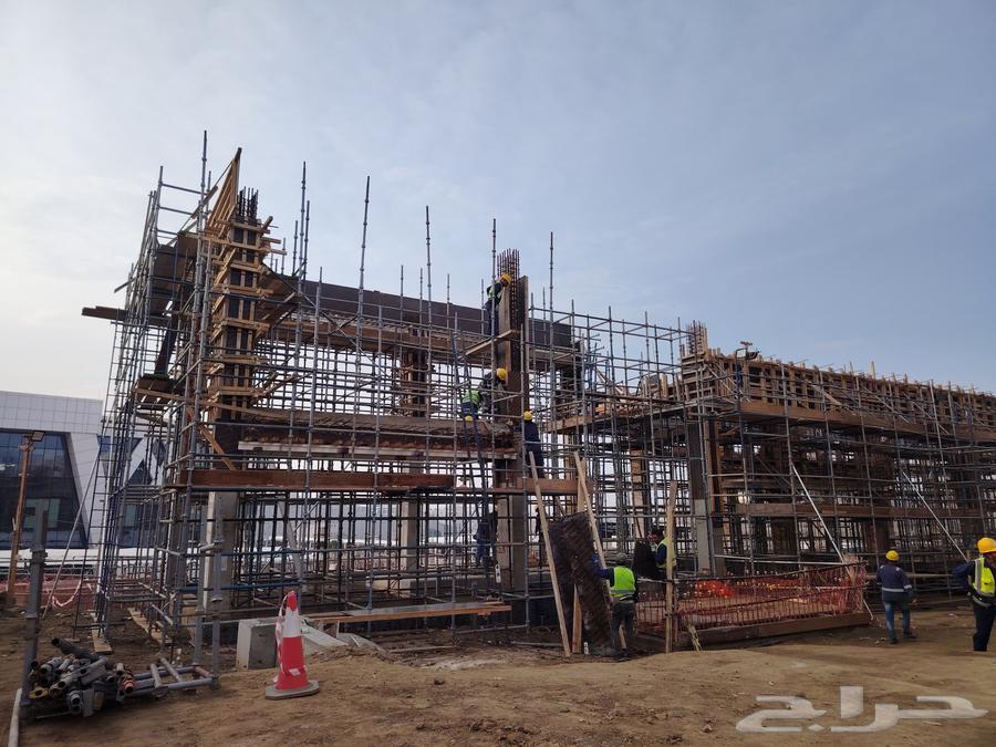 مؤسسة ساس للمقاولات مباني خرسانة وهنجر وكلادينج وتشطيبات64506346611331110