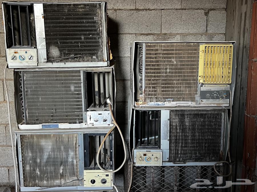 للبيع مكيفات شباك مستعمله 18 وحدة64513542248577110