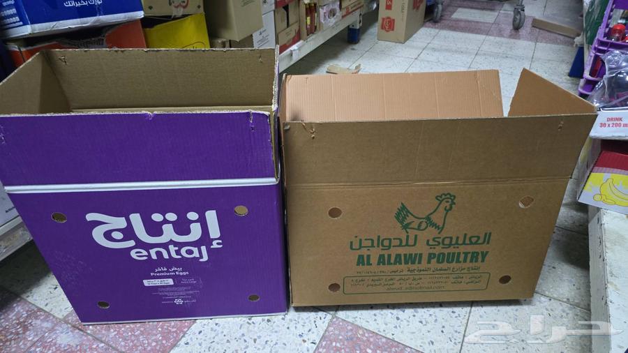 للبيع كراتين بيض نظيفة جدا للنقل64560916852354112