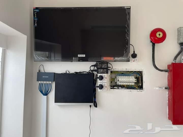 فني شبكات وإنذار الحريق وتركيب كاميرات مراقبه64506444573569111